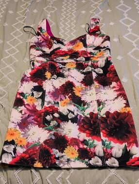 Laundry By Shelli Segal Vibrant Fuchsia Dress